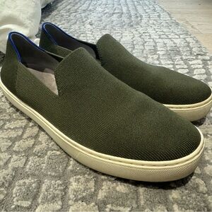 Rothy’s Original Slip on Sneaker | Olive | Size 10